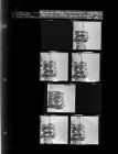 Group at airport (6 Negatives), April 10-11, 1964 [Sleeve 51, Folder d, Box 32]